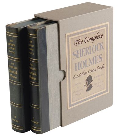 Lot #627 Arthur Conan Doyle: Doyle signs a limited edition of his complete works of Sherlock Holmes - Image 2