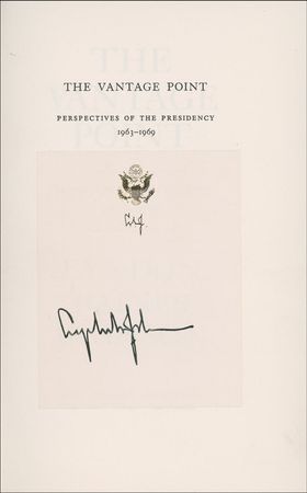 Lot #122 Lyndon B. Johnson Book - Image 1