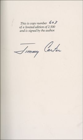 Lot #39 Jimmy Carter Book - Image 1