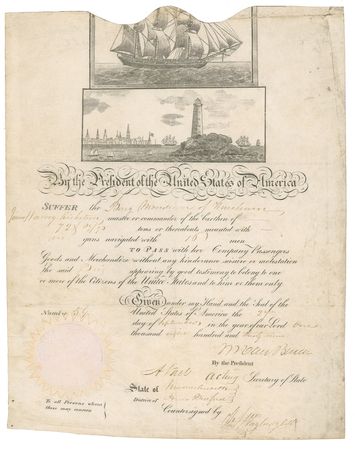 Lot #147 Martin Van Buren Signed Document - Image 1