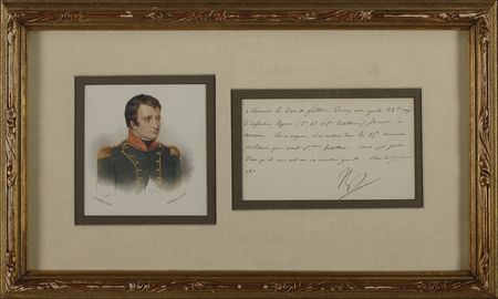 Lot #380 Napoleon Signed Letter - Image 1