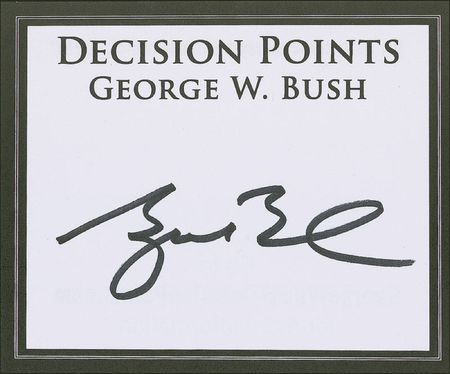 Lot #12 George W. and George Bush Bookplates - Image 2