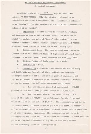 Lot #1170 Mickey Rooney - Image 2