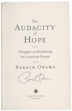 Lot #101 Barack Obama Book - Image 2