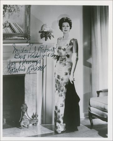 Lot #1172 Rosalind Russell Signed Photographs - Image 1