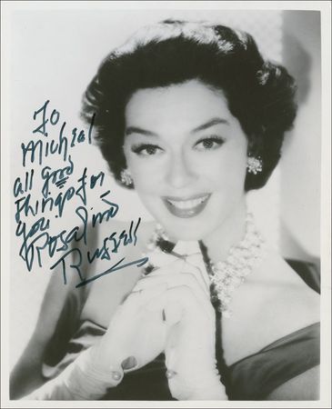 Lot #1172 Rosalind Russell Signed Photographs - Image 2