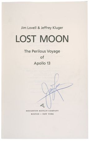 Lot #400 Buzz Aldrin and James Lovell Books - Image 2