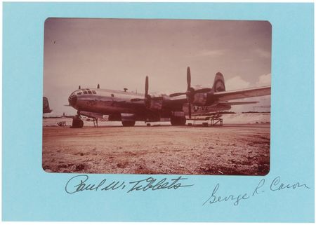 Lot #435 Enola Gay Signed Photographs - Image 1