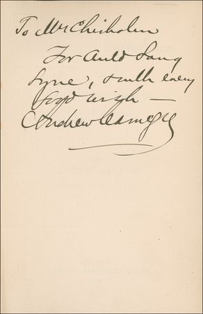 Lot #171 Andrew Carnegie Book - Image 1