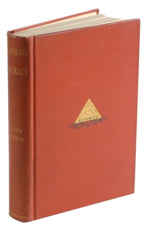 Lot #171 Andrew Carnegie Book - Image 2