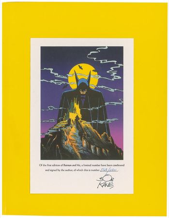 Lot #600 Bob Kane Book - Image 2