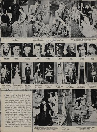 Lot #1235 Vintage Hollywood Pictorial History: Tinseltown history signed by over 200 including Durante, Hudson, Carradine, and a host of others - Image 12