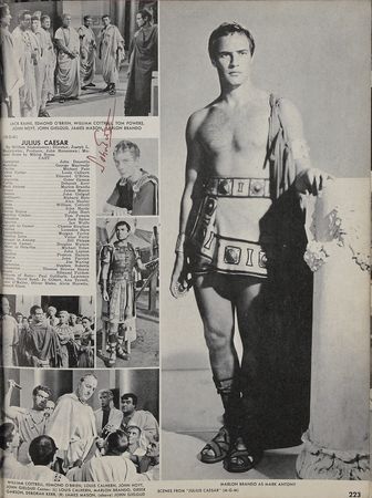 Lot #1235 Vintage Hollywood Pictorial History: Tinseltown history signed by over 200 including Durante, Hudson, Carradine, and a host of others - Image 8
