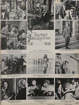 Lot #1235 Vintage Hollywood Pictorial History: Tinseltown history signed by over 200 including Durante, Hudson, Carradine, and a host of others - Image 9
