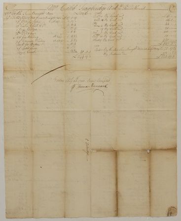 Lot #224 Thomas Hancock Signed Document - Image 2
