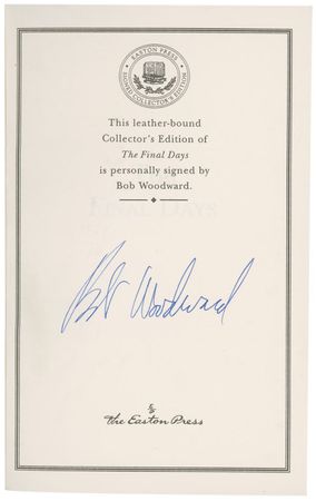 Lot #577 Bob Woodward Books - Image 4