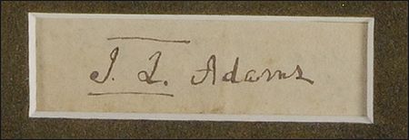 Lot #2 John Quincy Adams: A month after assuming office, Adams approves an 1825 Ohio land grant - Image 2