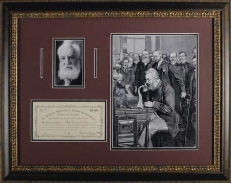 Lot #157 Alexander Graham Bell: Bell welcomes a new member to the American Association to Promote the Teaching of Speech to the Deaf - Image 1