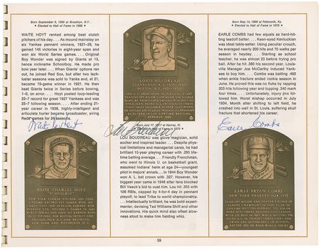 Lot #1291 Baseball Hall of Famers: Amazing Hall of Fame roster featuring 34 Cooperstown inductees - Image 6