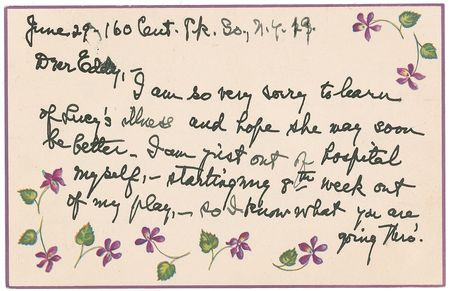 Lot #1051 Josephine Hull Handwritten Letter Signed - Image 1