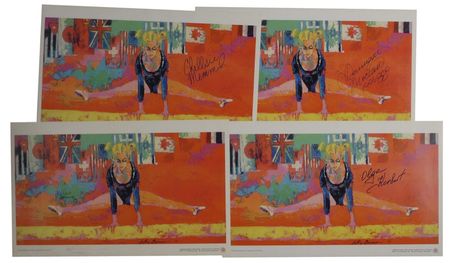Lot #1486 Olympic Gymnasts Group Lot - Image 1
