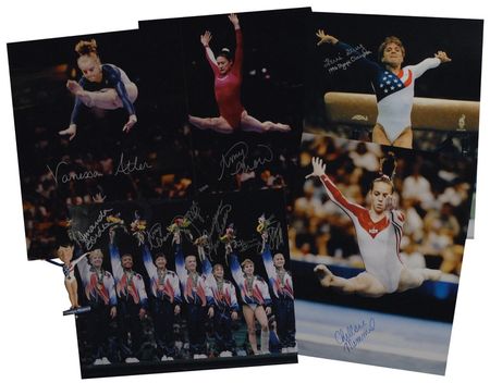 Lot #1486 Olympic Gymnasts Group Lot - Image 2