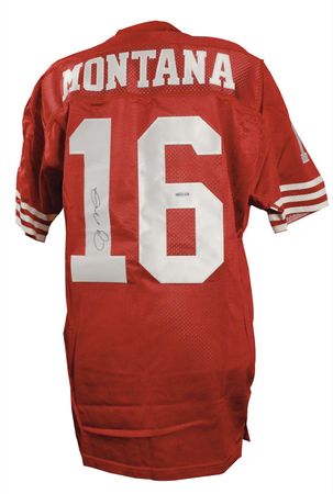 Lot #1464 Joe Montana Football Jersey - Image 1