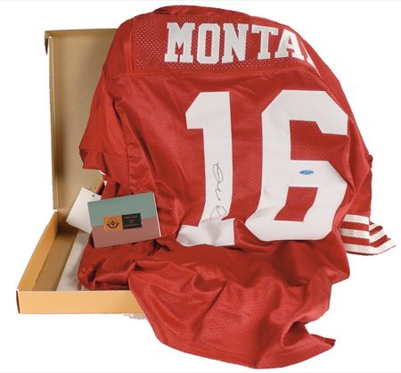 Lot #1464 Joe Montana Football Jersey - Image 2