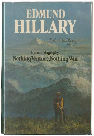 Lot #232 Edmund Hillary Book - Image 1