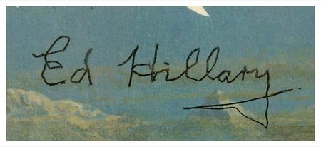 Lot #232 Edmund Hillary Book - Image 2