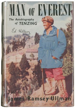 Lot #233 Edmund Hillary Book - Image 1