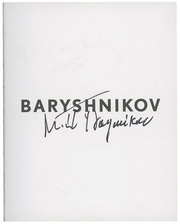 Lot #883 Mikhail Baryshnikov Book - Image 2