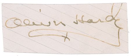Lot #1073 Laurel and Hardy Signatures - Image 2