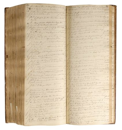 Lot #192 Declaration of Independence: Josiah Bartlett: Decades of Bartlett?s accounting?signed 30 times by New Hampshire?s Declaration of Independence signer. - Image 2