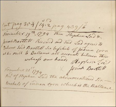 Lot #192 Declaration of Independence: Josiah Bartlett: Decades of Bartlett?s accounting?signed 30 times by New Hampshire?s Declaration of Independence signer. - Image 3