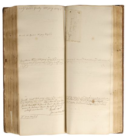 Lot #192 Declaration of Independence: Josiah Bartlett: Decades of Bartlett?s accounting?signed 30 times by New Hampshire?s Declaration of Independence signer. - Image 4