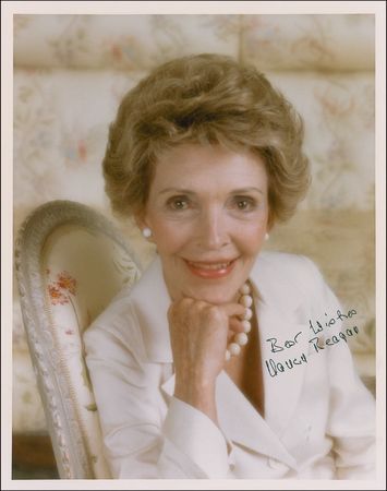 Lot #103 Nancy Reagan and Rosalynn Carter Signed Photographs - Image 1