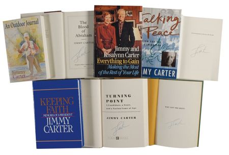 Lot #13 Jimmy Carter Books