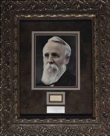 Lot #56 Rutherford B. Hayes Signature - Image 1