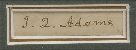 Lot #3 John Quincy Adams Signature - Image 2