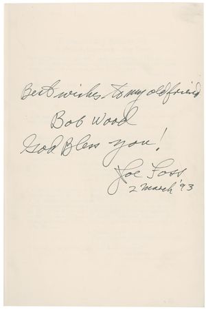 Lot #349 Joe Foss Book - Image 2