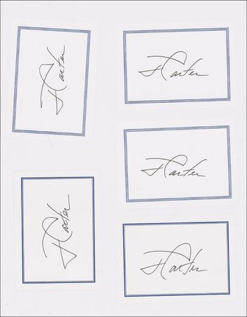 Lot #15 Jimmy Carter Bookplates - Image 2