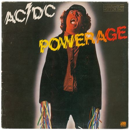 Lot #631 AC/DC: Bon Scott and AC/DC sign a copy of their 1978 Powerage - Image 1