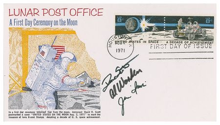 Lot #411 Apollo 15 First Day Covers - Image 1