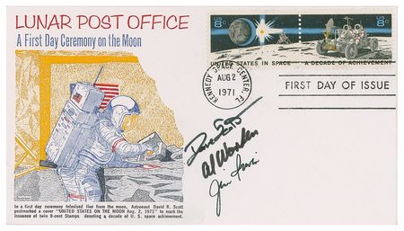 Lot #411 Apollo 15 First Day Covers - Image 2