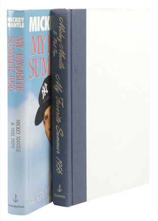Lot #1449 Mickey Mantle Book - Image 2