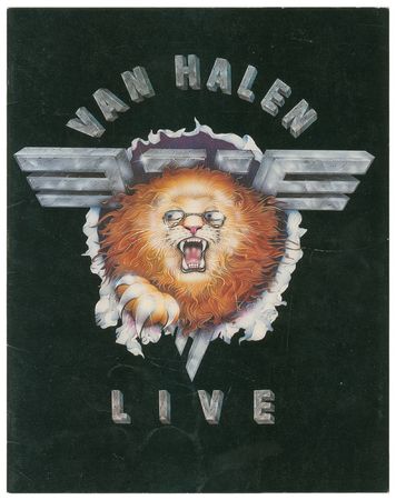 Lot #813 Van Halen: Van Halen 1982 tour program - Image 1