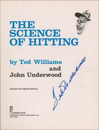 Lot #1568 Ted Williams Book - Image 1