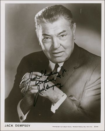 Lot #1338 Jack Dempsey - Image 1
