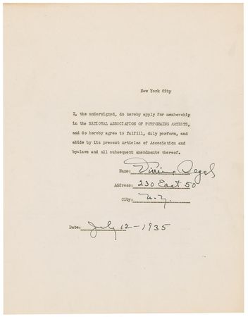 Lot #961 Entertainers Documents - Image 1